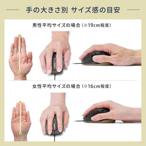 Sanwa Direct Wired Mouse USB-A Quiet Small 5 Buttons [Equipped with Back/Forward Buttons] Blue LED Black 400-MA159BK2