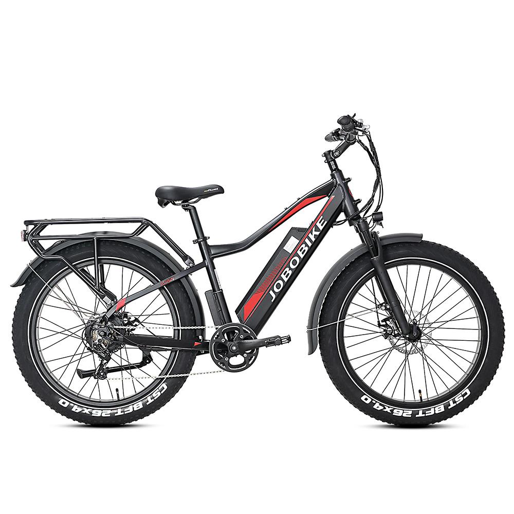 Elektrofahrrad All Terrain Jobobike 26" 250W Motor City Ebike 48V 13AH 7 Gang Höchstgeschwindigkeit 25 km/h Robin