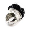 Les Trésors De Lily [J2045] - Black 'Boules De Roses' Designer Ring