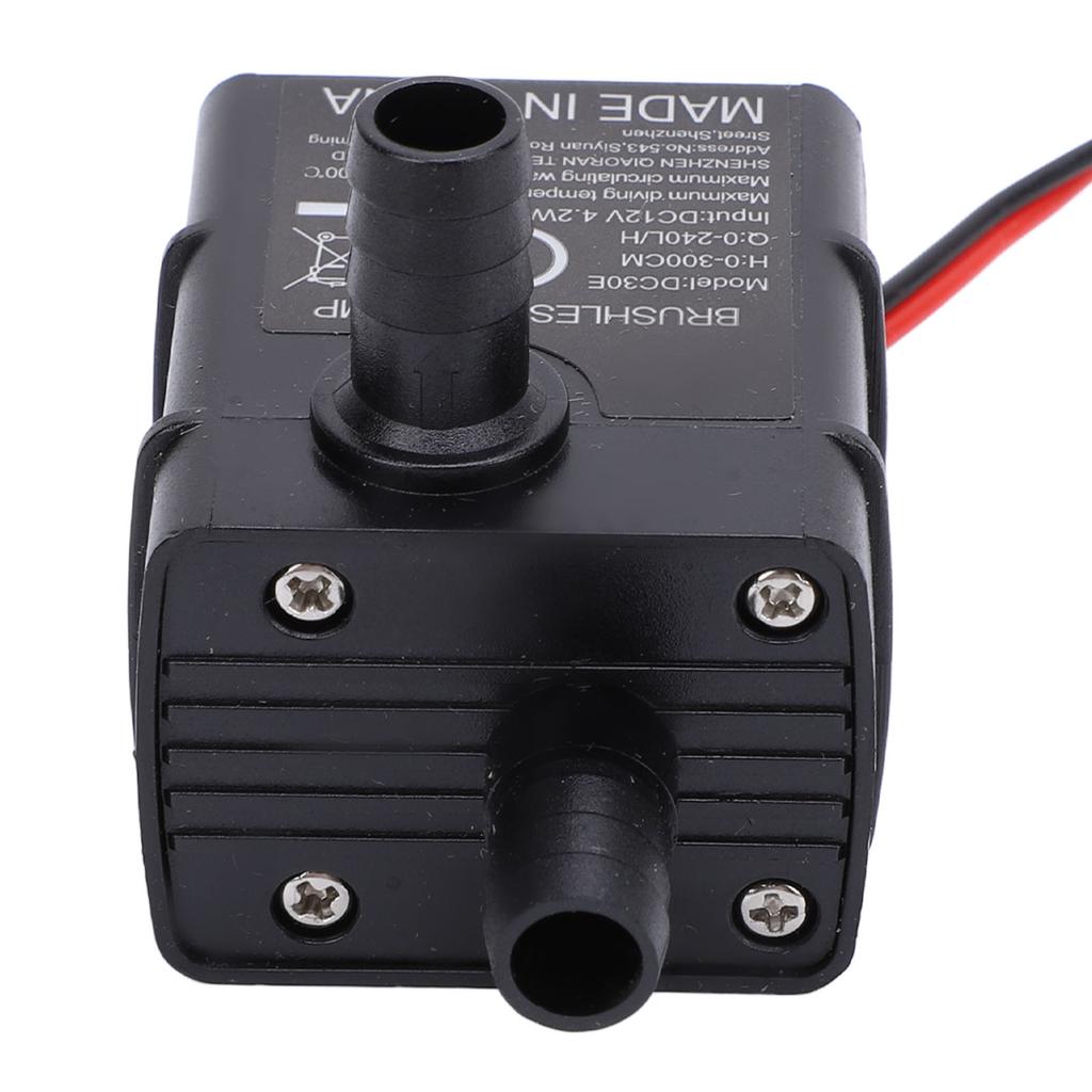 Pompă de apă submersibilă 4.2W 240L/H 300cm Înălțime de pompare IP68 Rezistentă la apă Micro DC12V Pompă de apă fără perii