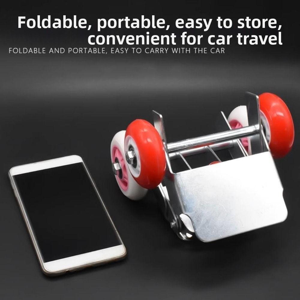Foldable Motorcycle Tire Repair Mobile Trailer Portable Emergency Equipment for Travel