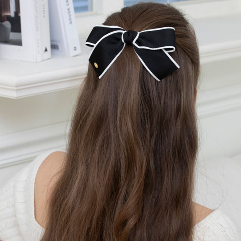 FANTASTIC PLANET Pretty School Ribbon Hair Pin (3colors)