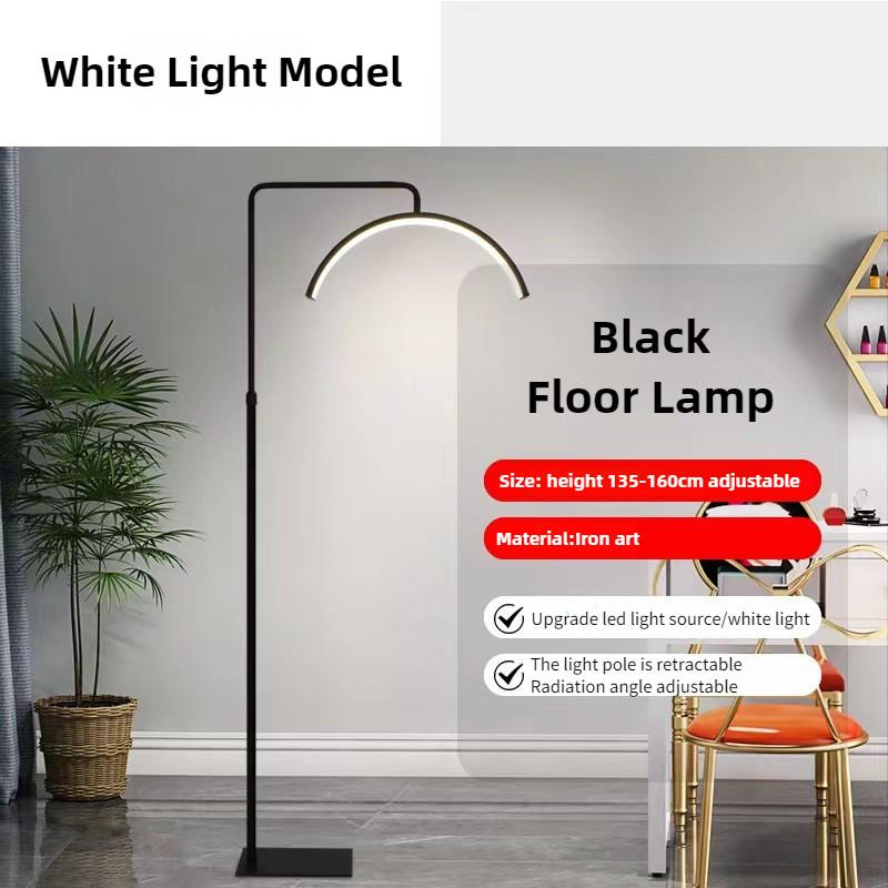 U-shaped Floor Lamp Beauty Salon Nail Art Tattoo LED Eye Protection Lamp Professional Beauty Fill Light