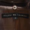 Ralph Lauren Made In Japan Stainless Collar Coat 7 Brown Women Used