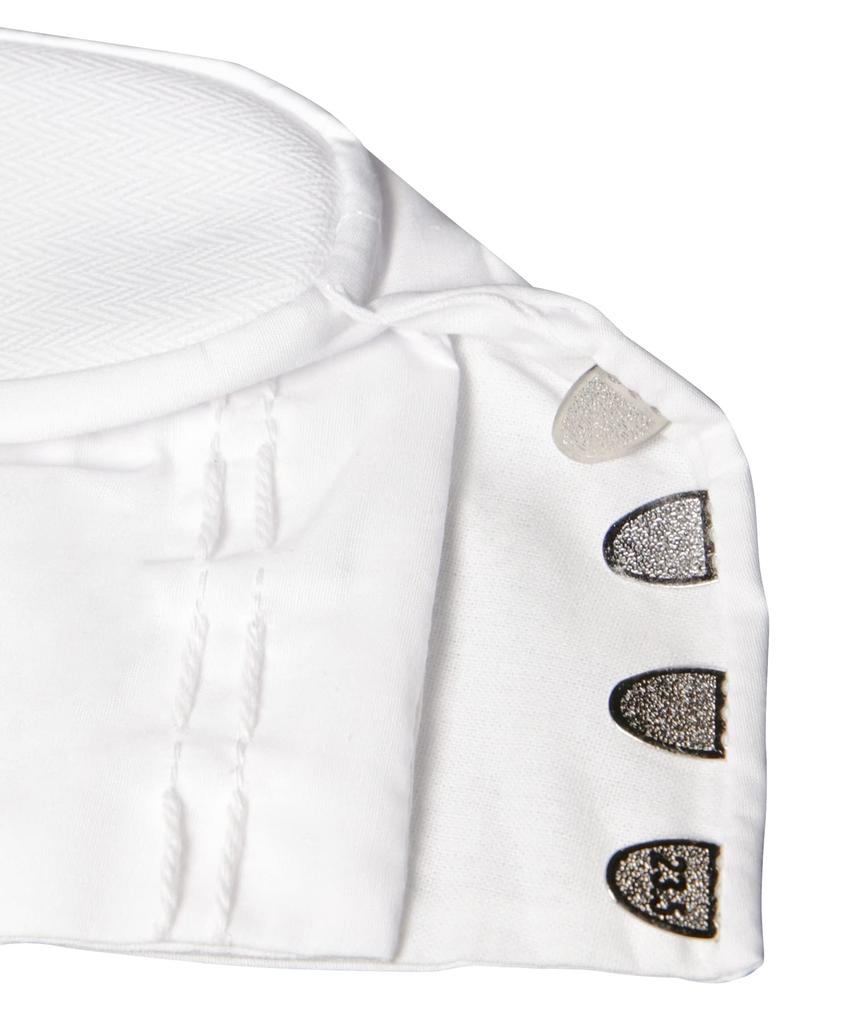 Tetoron Broad Tabi White Tabi [KYOETSU] Socks, Socks, 4-Ply Kohaze, Unisex, 21cm-30cm, Women's (30.0cm, White)