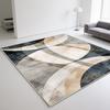 Yellow Black Modern Carpet Living Room Non-slip Decoration Home Abstract Style Large Room Rugs Lounge Rug Entrance Door Mat