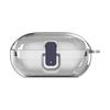Earbud Protective Case with Lock Portable Shockproof Wireless Earphone Charging Case Cover Protector Clear TPU Shell Skin