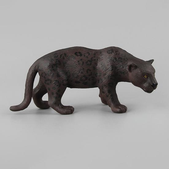 1/5Pcs PVC Leopard Model Realistic Roaring Walking Leopard Figurine Statue Sculpture Desktop