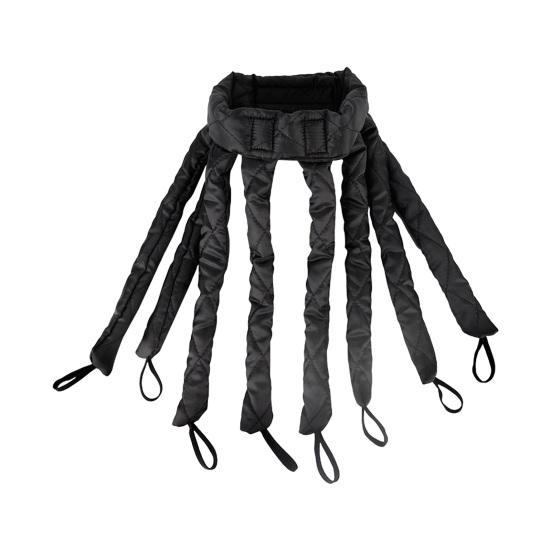 No Heat Hair Curler with Adjustable Strap Women Overnight Sleeping Eight Claw Curls Headband Curling Rod Soft Hair Roller Hair Curling Styling Tool