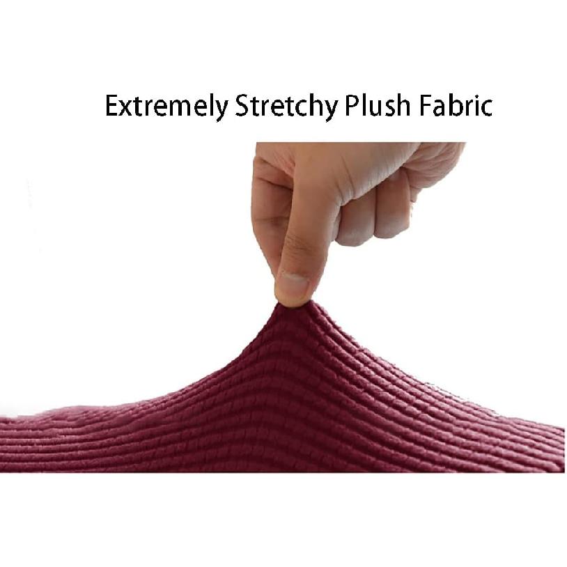 LINGXIYA Set of 2 Sofa Armrest Cover, Soft Stretch Arm Cover for Recliners Sofas Chairs,Couch Furniture Armrest Protector Covers
