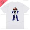 Mazinger Z Dark Robot Men's Personality Pattern Printed Cotton T-Shirt Vintage Tees Stylish Chic T Shirts Crewneck Clothing Top