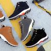 Premium Artificial Suede Men's Boots For Fall And Winter Warmth And Comfort