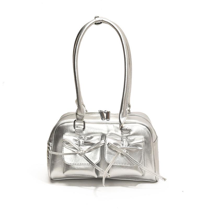 Niche High-End Ballet Bow Autumn Shoulder Bag: Exquisite Fashion Crossbody for Women