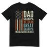 Dad Grandpa Veteran Great Grandpa T-Shirt