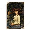 In The Dark Amazement Of Life Metal Plaque Painting Club Wall Plaque Garage Customized Tin Sign Poster