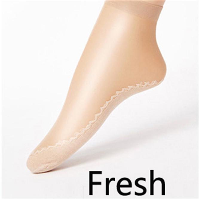 

1 пара износостойких, впитывающих пот, нескользящих коротких носков, впитывающих влагу, для женщин 1 Pair бежевый