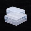 5Pcs 9V Battery Transparent Plastic Storage Box Case Holder Cell Container Multimeter Microphone Toy