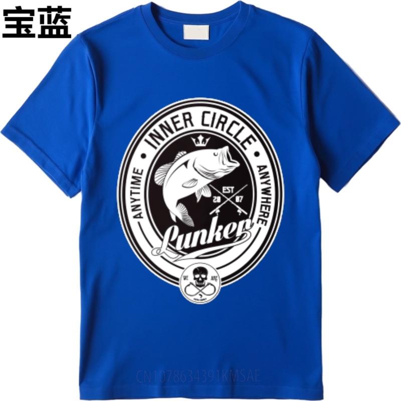 Short Sleeve Shirt Comfortable For men Oneck tshirt Plus Size Inner Circle Punker Fish Skull Design Fashionable Boys Teeshirt