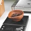 Wooden Coffee Bean Trays Solid Wood Coffee Bean Measuring Bowl Container Espresso Dosing Cup Display Tray Coffee Accessories