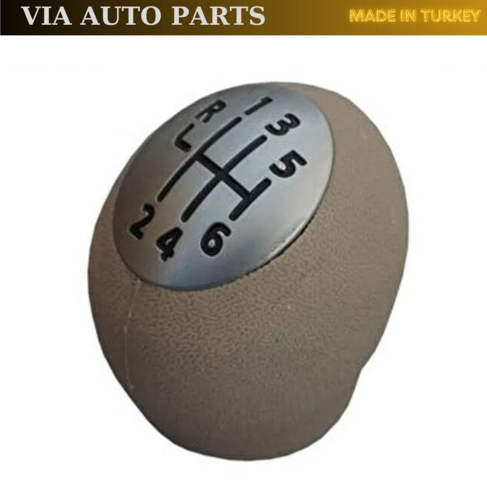 

Beige 6 Speed ​​Gear Shift Knob for Megane Mk3 Fluence Master Mk3 Oem 328650047R