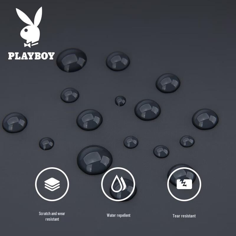 Playboy Men's Casual Business Fabric Messenger Bag