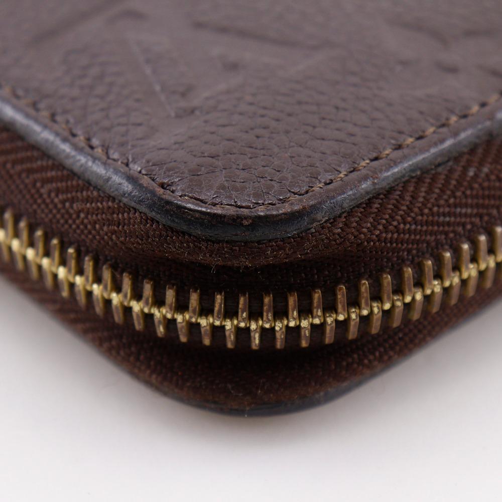 LOUIS VUITTON Portefeiulle Scrett Ron Purse M93436 Ombre Brown Monogram Ann Platt unisex Used