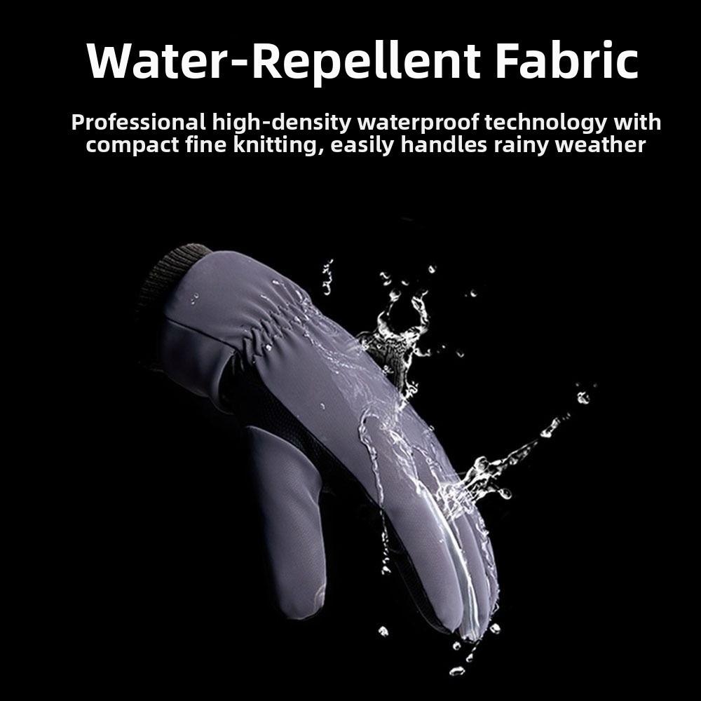 Waterproof Touch Screen Gloves Warm Cycling Mittens New Snowboard Gloves  Winter