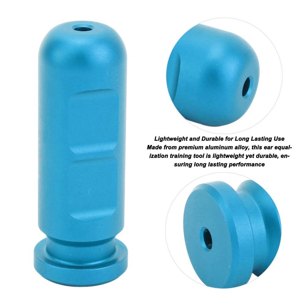 Aluminum Alloy Ear Pressure Balance Tool for Snorkeling Underwater Free Diving Beginner