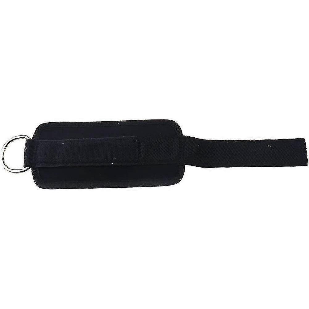 Double D-ring Ankle Cuff Straps Adjustable Leg Weight Wrist Belt For Cable Tw