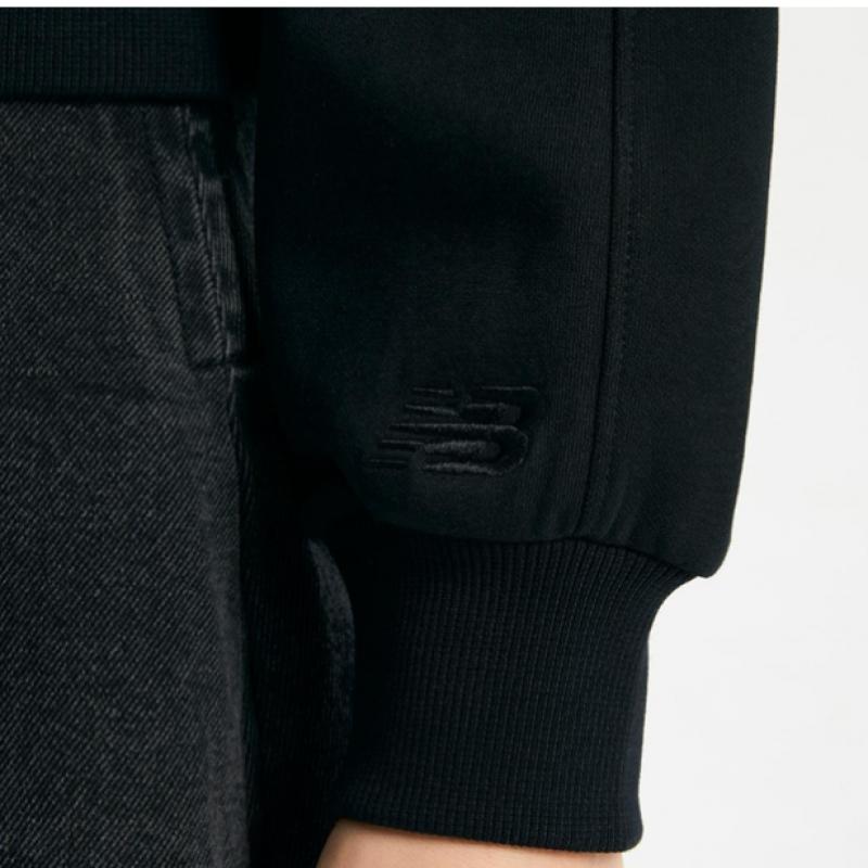 New Balance Women S Signature Semi Crop Half Zip Up SweatShirt Nbnce1w212 19