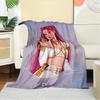 K-POP Anime Girls Group  Four Seasons Soft Warm Blanket  All-Season Thick Knit Polyester Bedspread for Bed, Camping, Travel  Perfect Gift