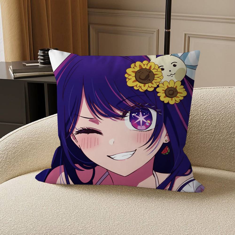 

Аниме O-Oshi no Ko Подушка Аниме Подушка Диван Кровать Подушка для головы Наволочка Чехол для подушки 45x45 см Мода 12x12Inch