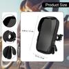 Bike Phone Holder Waterproof 360° Rotatable Pouch with Rain Cover Bicycle Handlebar Bag