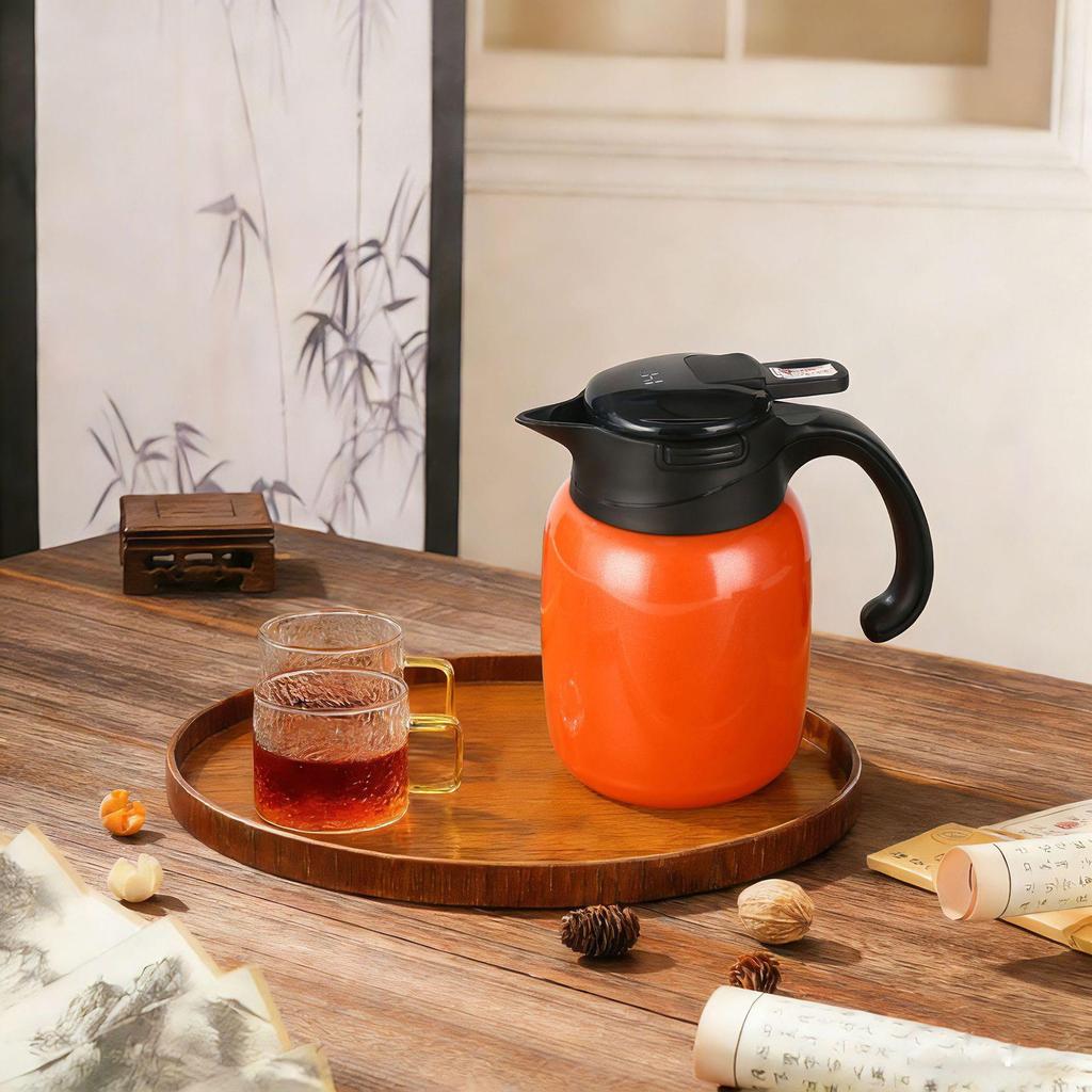 2016 Mute Teapot: 316 Stainless Steel, Large Capacity, Insulated Water Bottle with Tea Separation for Home or Office.