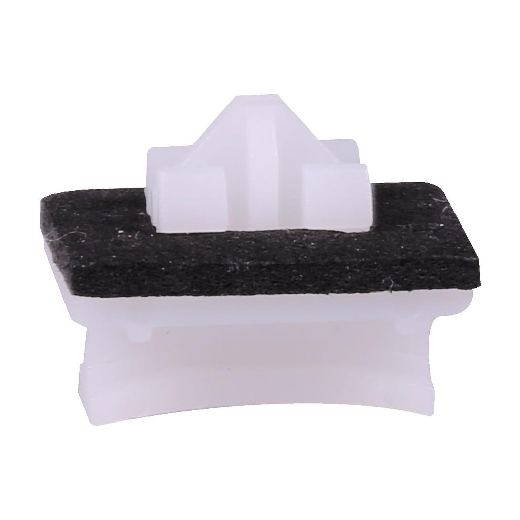 ECF707 10 stk Panelklips, Hvite med tetning for Ford: 4069907 Bross Bildeler Laget i Tyrkia