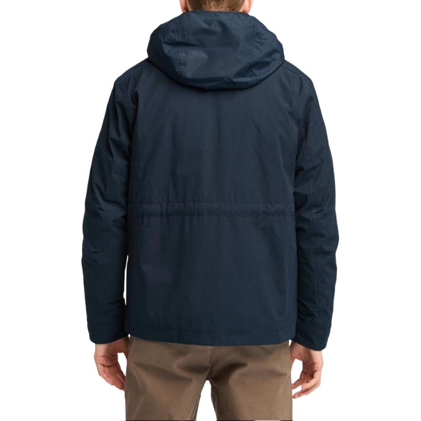 Timberland Fashion Simple Hooded Three-In-One Waterproof Windproof Breathable Warm Jacket Men Jacket Deep-Sapphire-Blue A5MBP-433