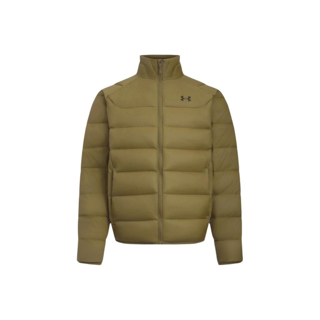 Under Armour Core Stand Collar Short Loose Duck Down Jacket Men Jacket 6010876-320