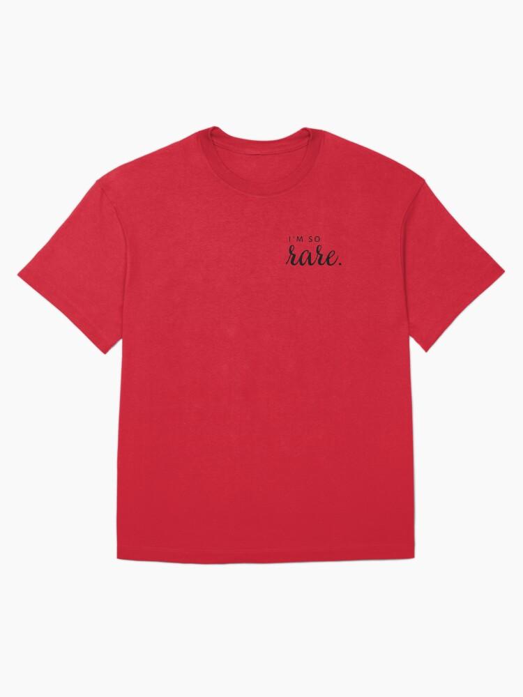 Ich bin so selten. Übergroßes T-Shirt