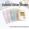 Glittery Transparent PVC 6-Ring A5/A6 Student Notebook & Journal