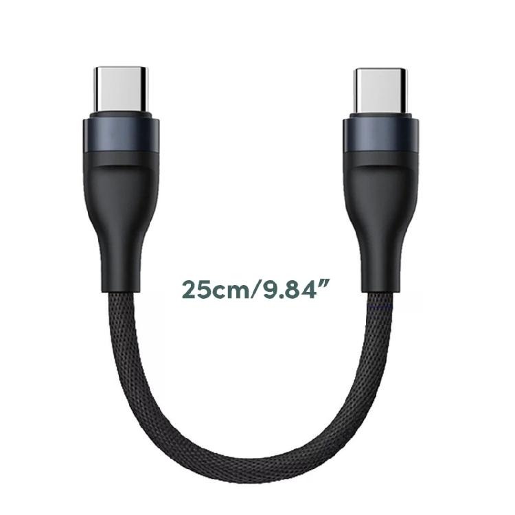 USB C Stecker Stecker Kurz C Ladekabel 66W PD Schnellladung 480Mbps Datenübertragung