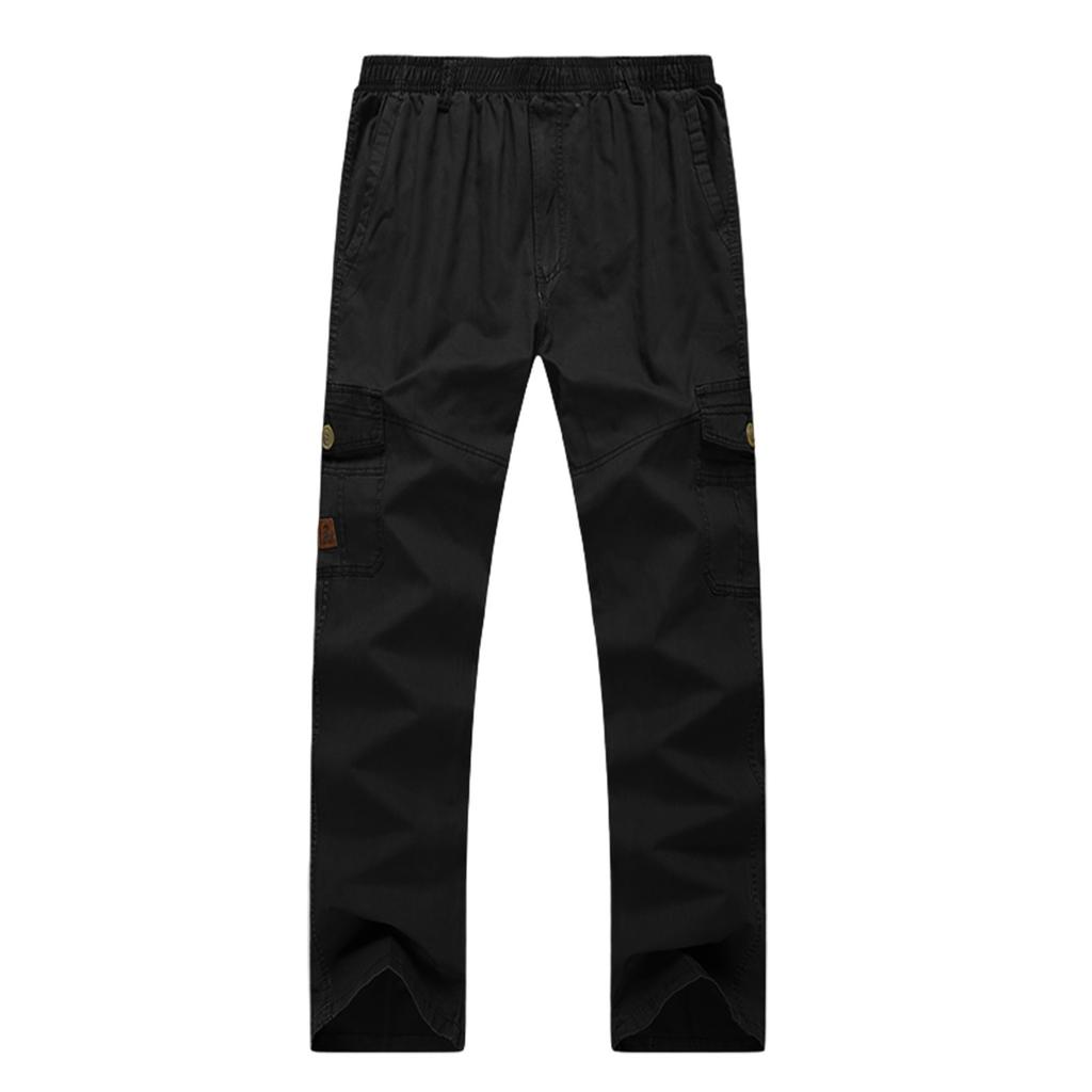 Men's Loose Casual Cargo Multi-pocket Pants