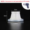 Car Vacuum Cleaner HEPA Filter for LT-117 Vacuum Cleaner Washable Filter for 117C/117CD/117CG