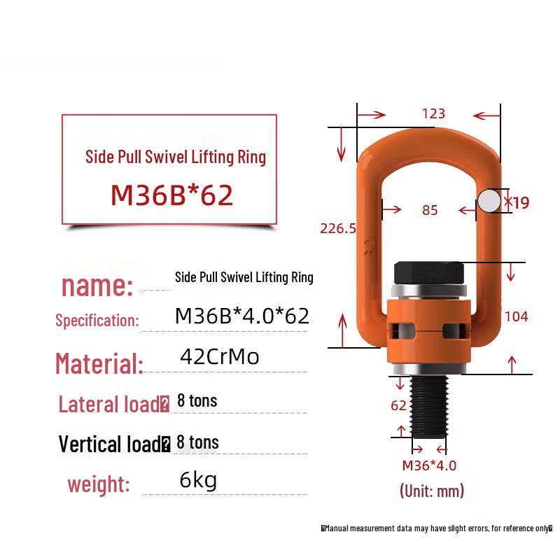 Jun Ding Ying Universal Swivel Lifting Eye Bolt