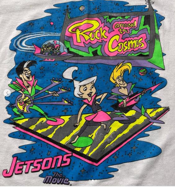 

1990 The Jetsons Rock Around The Cosmos TShirt Unisex Cotton Tee S4XL Unisex T-Shirt L