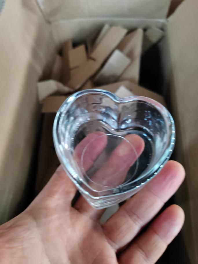 Thickened Transparent Glass Candle Holder for DIY Aromatherapy Candles