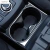Car Window Glass Lift / Gear Shift Panel / Water Cup Frame Cover Trim Stainless Steel Accessories For Mazda CX-5 CX5 2017 - 2024