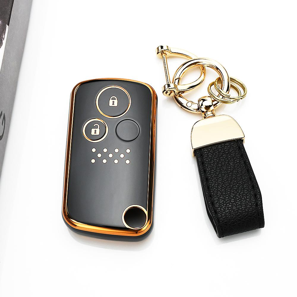 2/3 Buttons Tpu Car Key Cover Case Shell Fob Holder Bag Protector For Honda Accord Civic Crv Fit 2006 -  Accessories