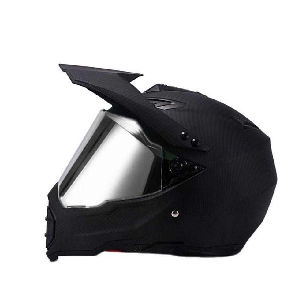 Casca vehicul electric cu baterie off-road de autostradă pentru bărbați și femei, cască de tensiune cu acoperire completă, cască de siguranță, cască integrală