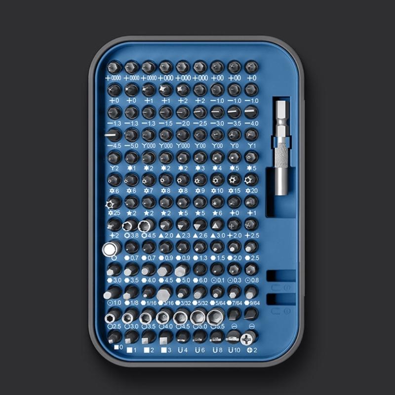 130 in 1 Precision Screwdriver Set Screwdriver Bit Sets Mini Screwdriver Set with Portable for Case DIY Repair Tools Kit