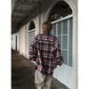 2024 Plaid Long Sleeve Shirt Japanese Hong Kong Style Ins Loose Shirt Boys Summer Trendy Versatile Casual Coat